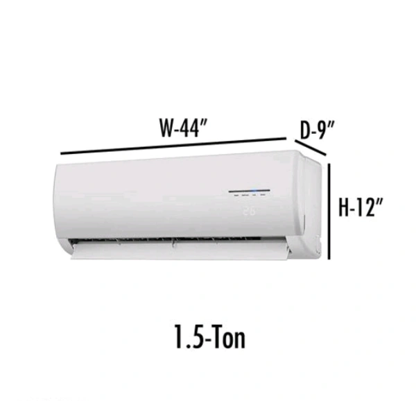DREAM eHOME  PVC White / Pink Color Printedc 1.5TonAc Cover for Split Indoor -  1.5 Ton,  White /Pink,  PVC,  Pack of1